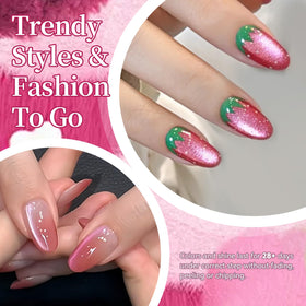 Born Pretty Cat Magnetic Eye Gel Nail Polish in pink shade