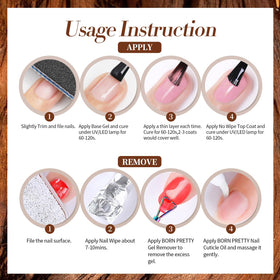 Born Pretty Cat Magnetic Eye Gel Nail Polish packaging details