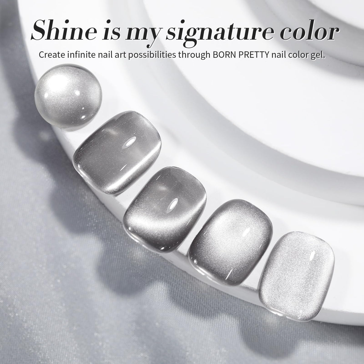 Born Pretty Cat Magnetic Eye Gel Polish with UV lamp