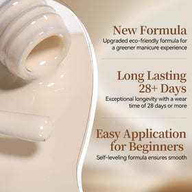 Born Pretty gel nail polish application process