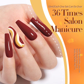 Born Pretty gel nail polish packaging front view