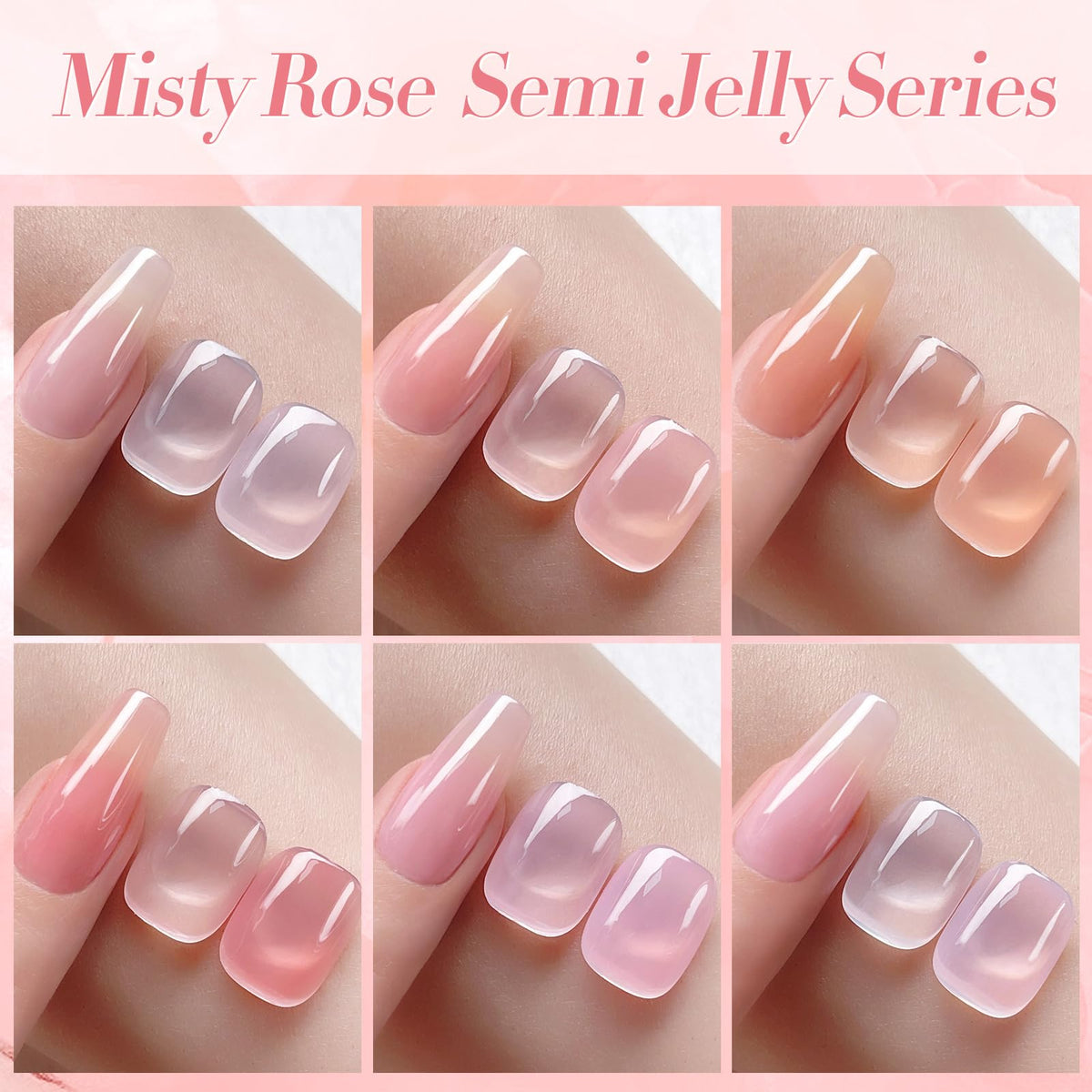 Born Pretty gel nail polish set packaging
