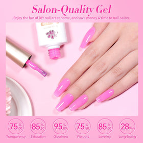 Born Pretty gel nail polish set with nail art tools