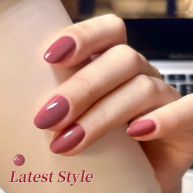 Born Pretty gel polish in cherry red, perfect for festive occasions