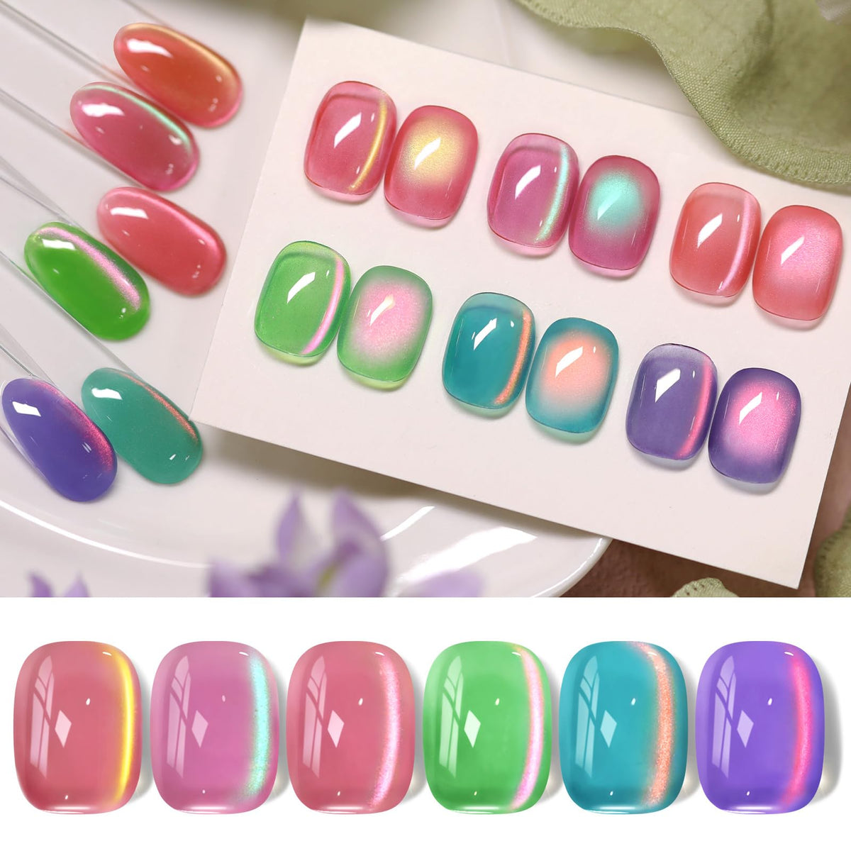 Born Pretty gel polish set packaging and contents