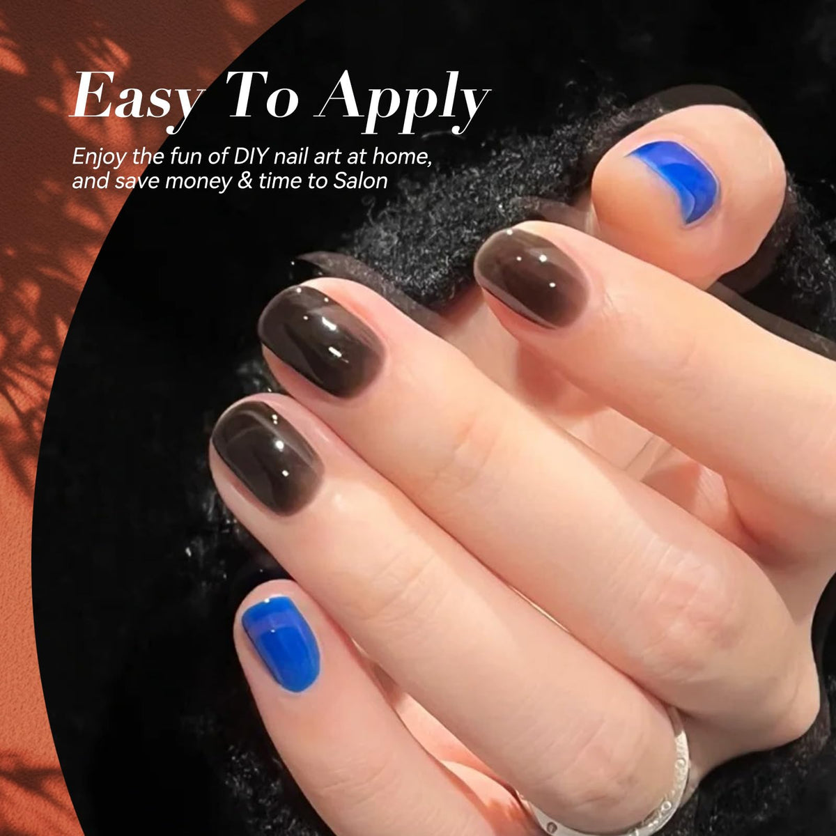 Born Pretty Jelly Gel Nail Polish Black shade bottle