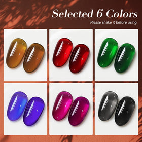 Born Pretty Jelly Gel Nail Polish Brown shade bottle
