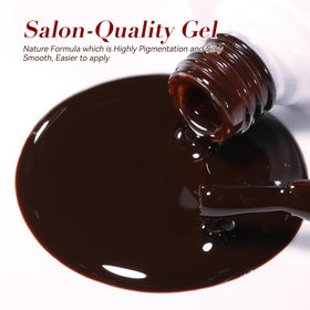 Born Pretty Jelly Gel Nail Polish Purple shade bottle
