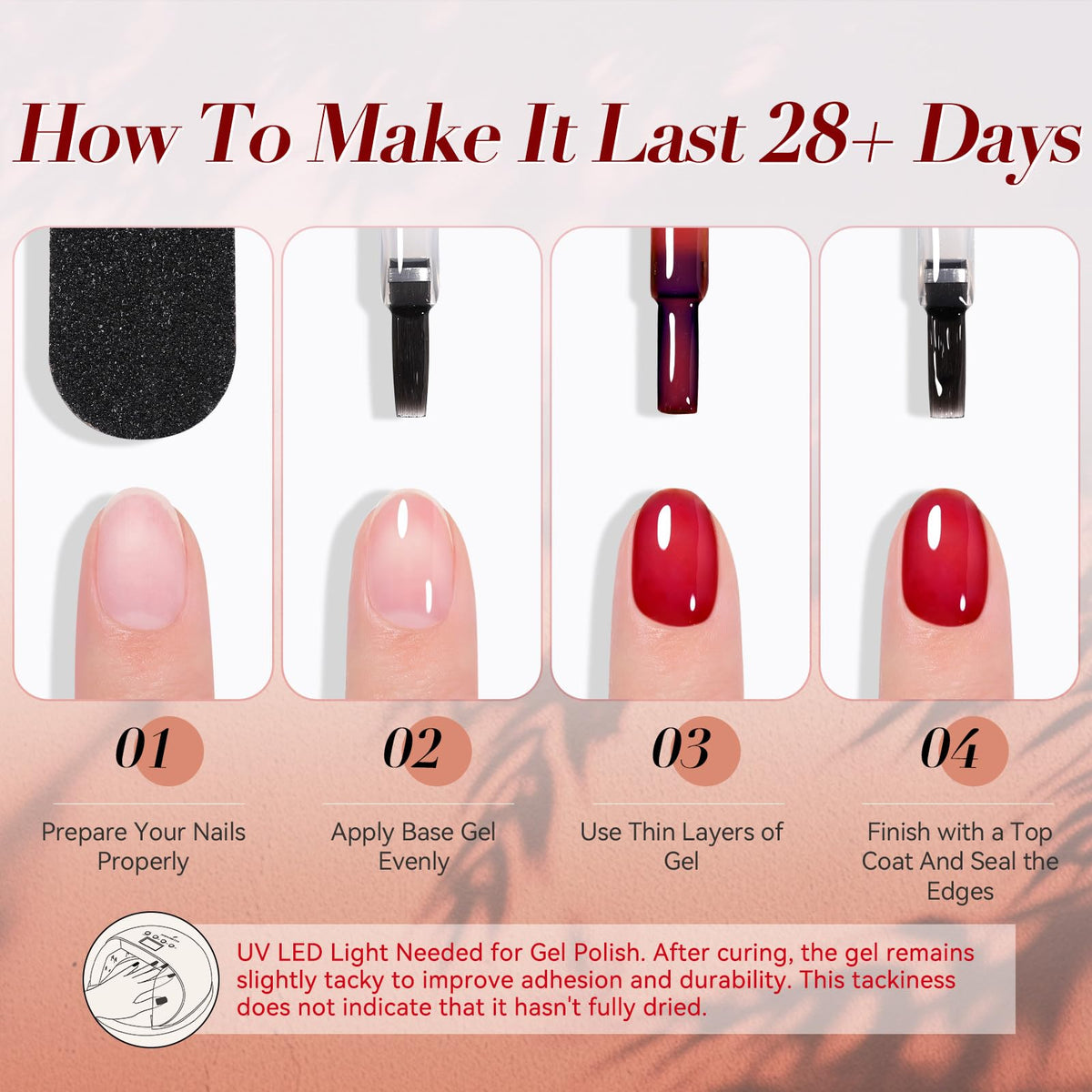 Born Pretty Jelly Gel Nail Polish Set packaging