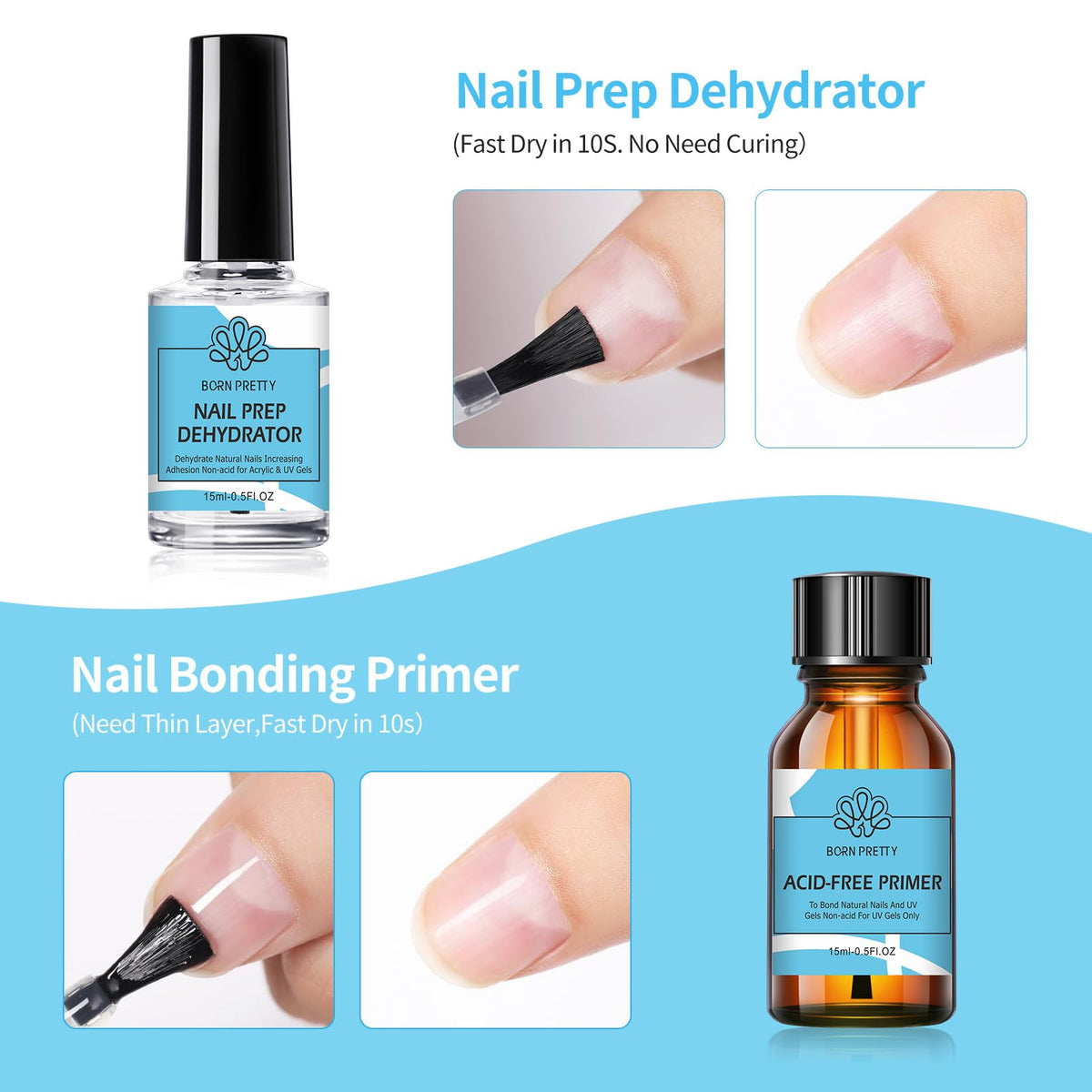 Born Pretty Nail Dehydrator bottle close-up