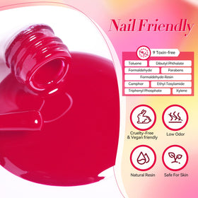 Born Pretty Neon Gel Polish Set in stylish packaging