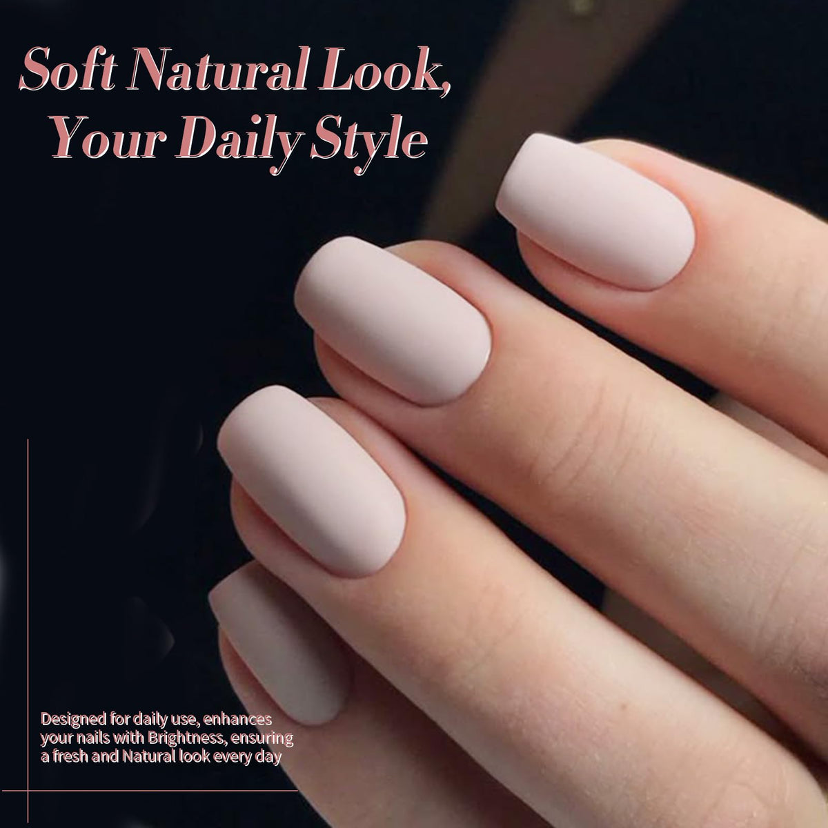 Born Pretty Nude Pink Gel Nail Polish with other nail care products