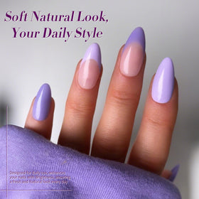 Born Pretty Purple Gel Nail Polish 15mL packaging details