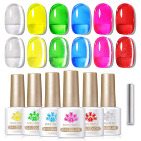 Born Pretty silver cat magnetic eye gel with magnetic stick