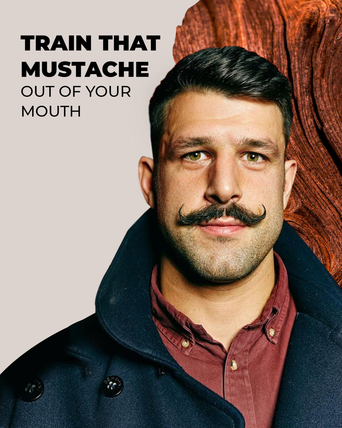 Bossman MUD Mustache Wax with other grooming products
