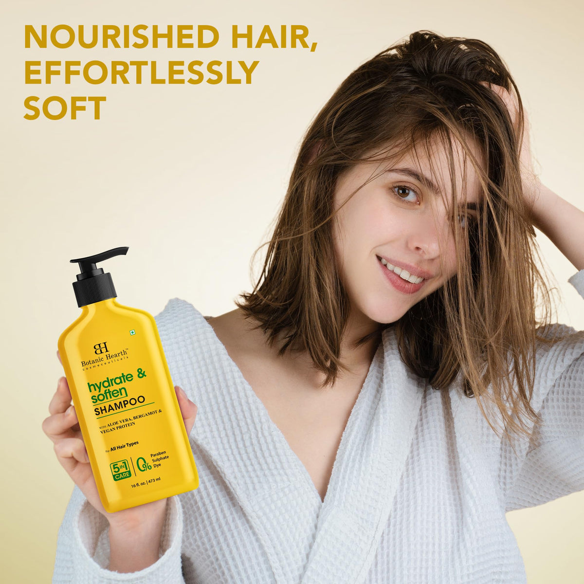 Botanic Hearth Aloe Vera Shampoo label details