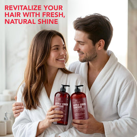 Botanic Hearth Apple Cider Vinegar Shampoo and Conditioner with natural ingredients