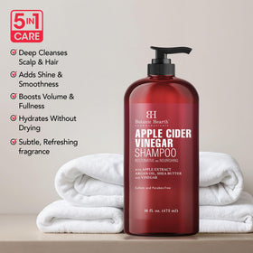 Botanic Hearth Apple Cider Vinegar Shampoo with coconut and apple extract
