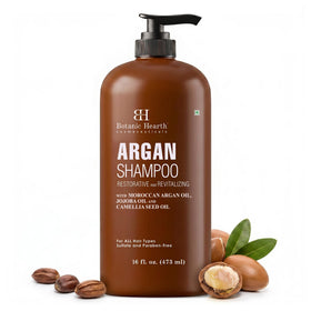 Botanic Hearth Argan Shampoo 16 fl oz front view