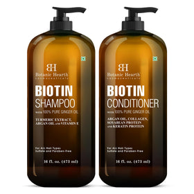 Botanic Hearth Biotin Shampoo and Conditioner Set front view