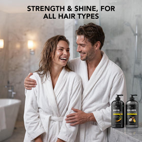 Botanic Hearth Biotin Shampoo and Conditioner with natural ingredients