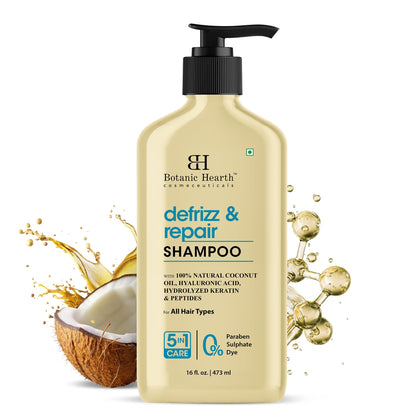 Botanic Hearth Coconut Oil Shampoo 540g front view