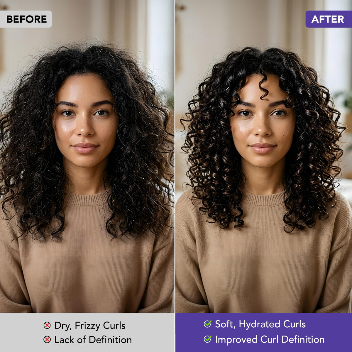 Botanic Hearth Curly Hair Conditioner bottle with vitamin E