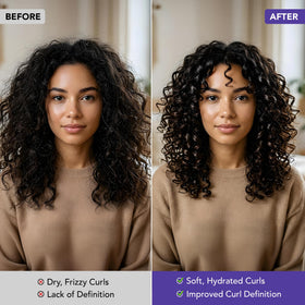 Botanic Hearth Curly Hair Conditioner bottle with vitamin E