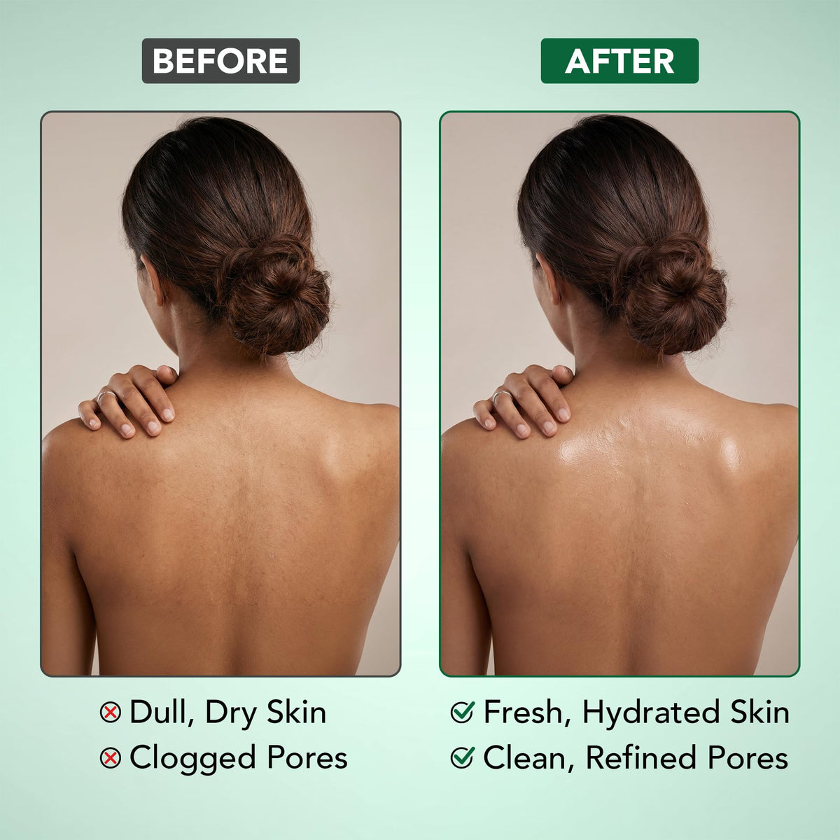 Botanic Hearth Eucalyptus & Tea Tree Body Wash side view