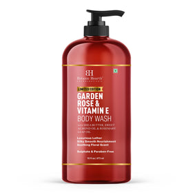 Botanic Hearth Garden Rose & Vitamin E Body Wash front view