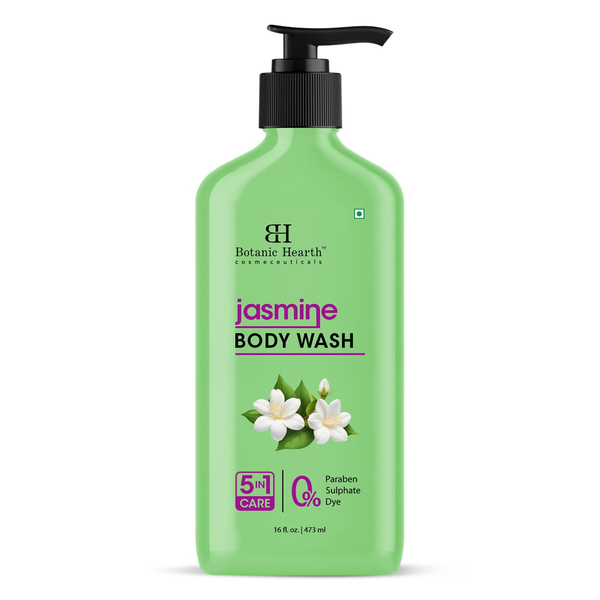 Botanic Hearth Jasmine Body Wash 16 fl oz front view
