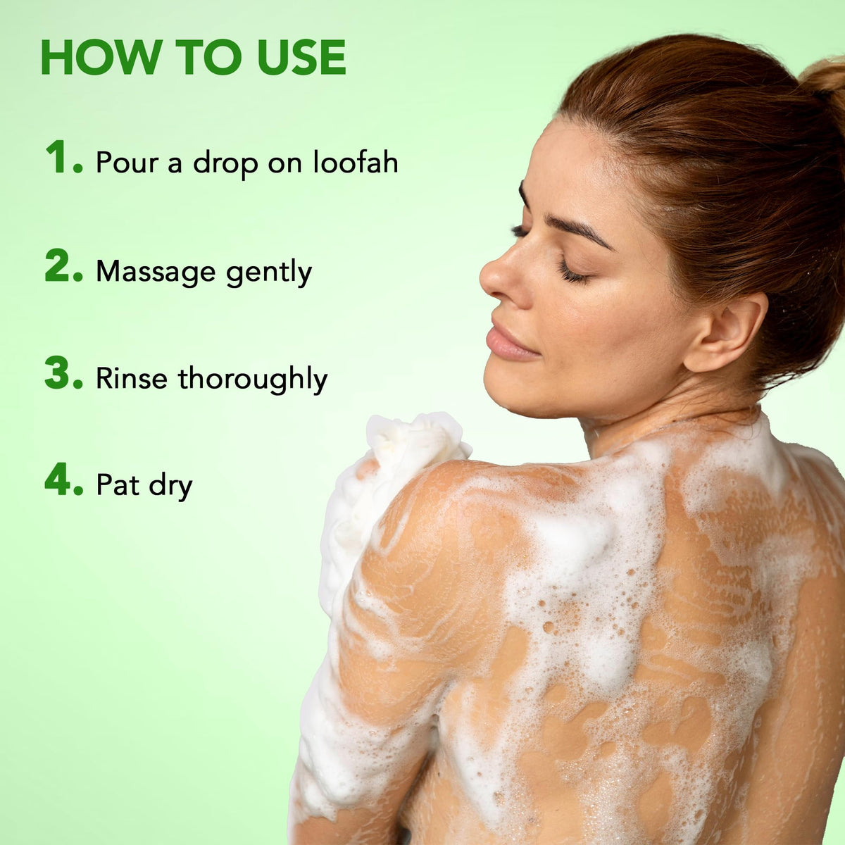 Botanic Hearth Jasmine Body Wash top view