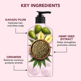 Botanic Hearth Kakadu Plum Shampoo with a fresh Kakadu Plum
