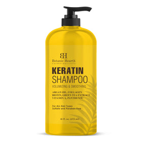 Botanic Hearth Keratin Shampoo 16 Fl oz front view