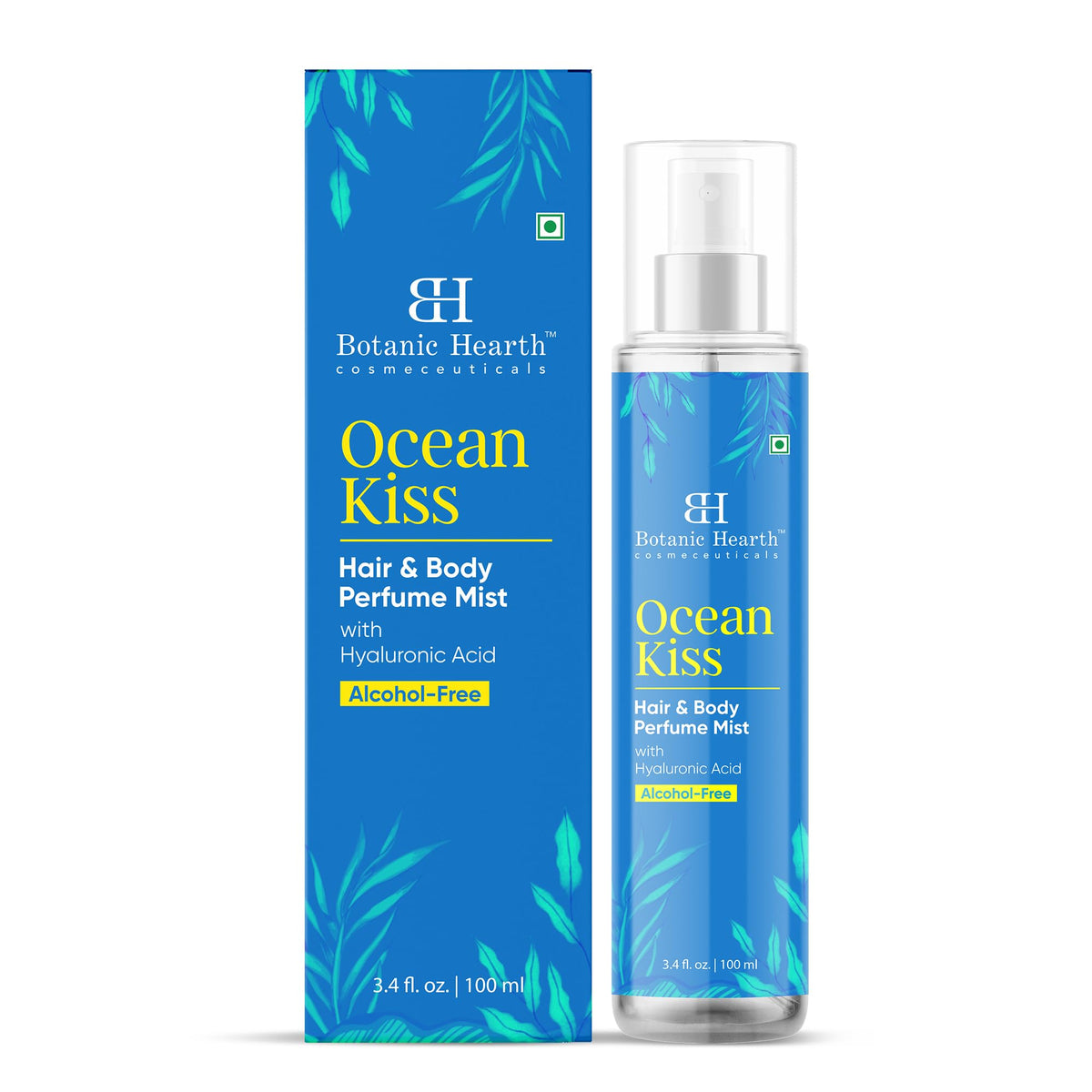 Botanic Hearth Ocean Kiss Hair Perfume & Body Mist front view