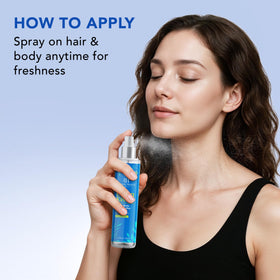 Botanic Hearth Ocean Kiss Hair Perfume & Body Mist in lifestyle setting