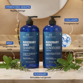 Botanic Hearth Rosemary Mint Conditioner bottle close-up