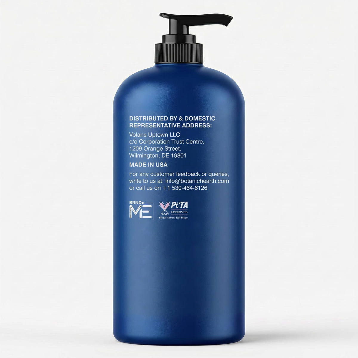 Botanic Hearth Rosemary Mint Shampoo in bathroom setting