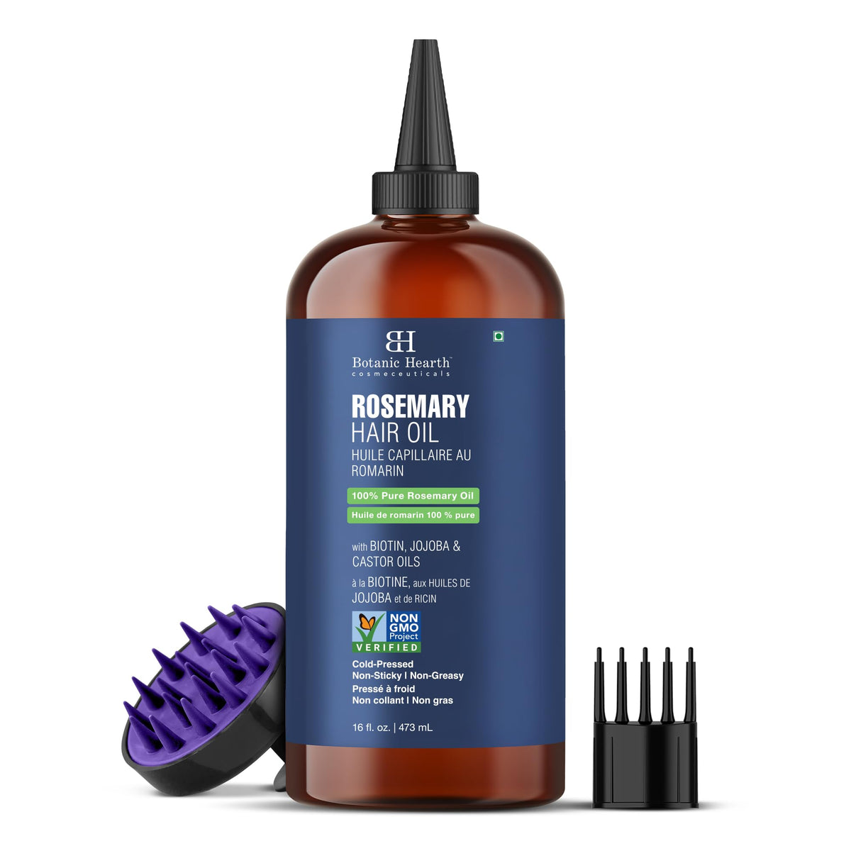 Botanic Hearth Rosemary Oil 16 Fl oz front view