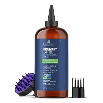 Botanic Hearth Rosemary Oil 16 Fl oz front view