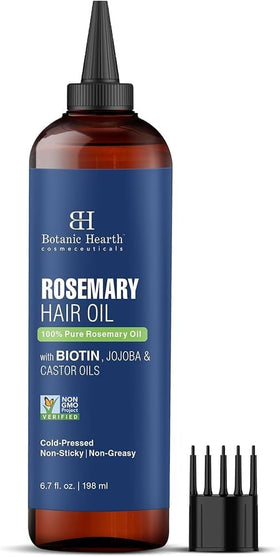 Botanic Hearth Rosemary Oil 6.7 Fl oz front view