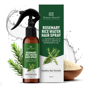 Botanic Hearth Rosemary & Rice Water Hair Growth Spray front view