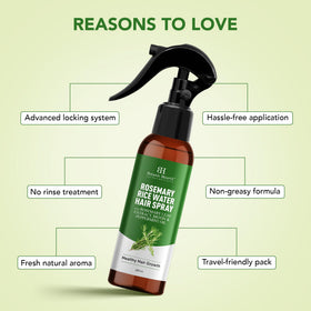 Botanic Hearth Rosemary & Rice Water Hair Growth Spray top view