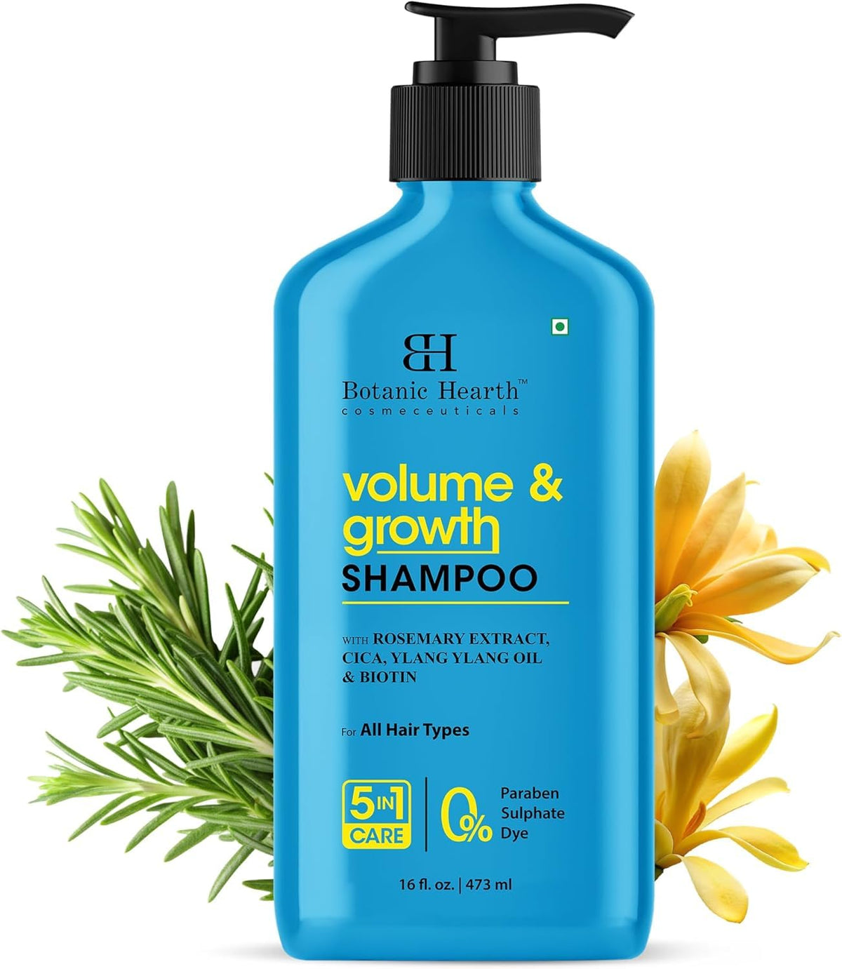 Botanic Hearth Rosemary Shampoo 16 Fl oz front view