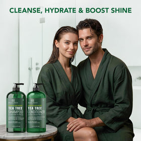 Botanic Hearth Tea Tree Conditioner bottle close-up