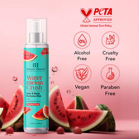 Botanic Hearth Watermelon Hair Perfume & Body Mist lifestyle scene