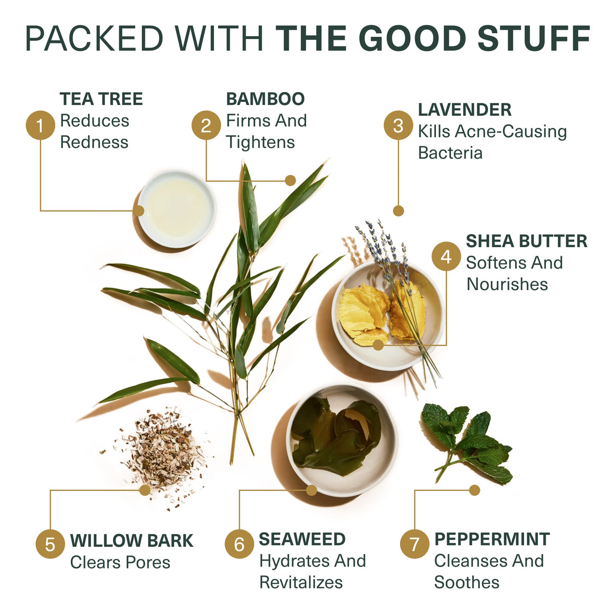 Botanic Tree Glycolic Acid Face Wash ingredients list