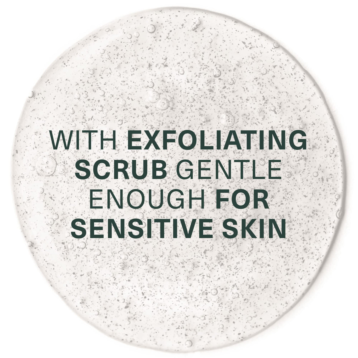 Botanic Tree Glycolic Acid Face Wash lathering on hands