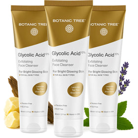 Botanic Tree Glycolic Acid Face Wash Pack of 3 front view