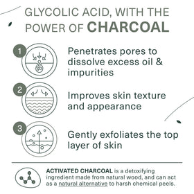 Botanic Tree Glycolic Acid Face Wash texture close-up